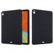 Pure Color Liquid Silicone Shockproof Full Coverage Case f. iPad Air 11 (2024) / Air 2022/2020 10.9 (Black)