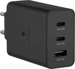 SAMSUNG Travel Adapter Trio 65W Black