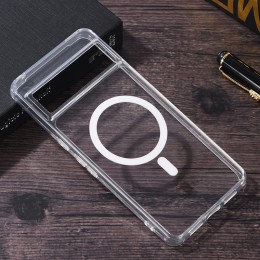 Transparent MagSafe Magnetic PC+TPU Casef. Goggle Pixel 8