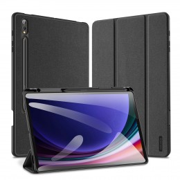 DUX DUCIS Domo Series Magnetic Flip Leather Tablet Case f. Galaxy TAB S10+ (Black)