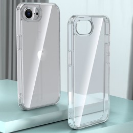 Armor Clear TPU Hard PC Case f. iPhone 16e (Clear)