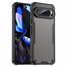 Armor Glaze PC Hybrid TPU Case f. Goggle Pixel 9 Pro XL (Black)