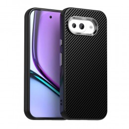 Carbon Fiber Series IMD Phone Case f. Google Pixel 9a (Black)