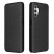 Carbon Fiber Texture Magnetic Horizontal Flip TPU + PC + PU Leather Case m. Card Slot f. Galaxy A13 5G (Black) (nicht f. 4G)