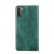 Gloss Oil Solid Color Magnetic Horizontal Flip Leather Case with Holder & Card Slot & Wallet f. Galaxy S21+ (Green)