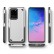 Shockproof Armor Protective Case f. Galaxy S21 Ultra (Silver)