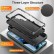 Life Waterproof Rugged Phone Case f. Galaxy S23 5G (Black)