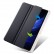 3-fold Clear TPU Smart Leather Tablet Case m. Pen Slot f. iPad Air 11 (2024) (Black)