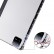 3-fold Clear TPU Smart Leather Tablet Case m. Pen Slot f. iPad Pro 11 (2024) (Black)