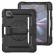 Silicone + PC Tablet Protective Case f. iPad Pro 11 (2024) (Black) m. SCHULTER/UMHÄNGEGURT