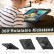 Silicone + PC Tablet Protective Case iPad Air 11 (2024) 10.9 / Pro 11 2022/2021/2020 Black mit SCHULTER/UMHÄNGEGURT (Black