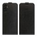 R64 Texture Vertical Flip Leather Case m. Card Slots/Photo Frame f. Galaxy A13 (Black) (nicht f. 4G)