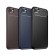 Carbon Fiber Texture Shockproof TPU Case f. iPhone SE 2022/ 2020/8/7 Black