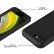 Shockproof PC + TPU Hybrid Case for iPhone SE 2022/2020 /8/7 Black