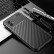 Carbon Fiber Texture Shockproof TPU Phone Case f. Galaxy Xcover6 Pro (Black)