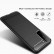 Brushed Texture Carbon Fiber TPU Case f. Galaxy S21 Ultra (Black)