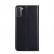 Gloss Oil Solid Color Magnetic Horizontal Flip Leather Case with Holder & Card Slot & Wallet f. Galaxy S21+ (Black)