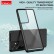 Bright Color Series TPU + PC Protective Case f. Galaxy S21 Ultra (Black)