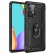 Shockproof TPU + PC Protective Case m. 360 Degree Rotating Holder f. Galaxy A52 5G/A52s 5G/A52 4G (Black)