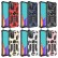 Shockproof TPU + PC Magnetic Protective Case m. Holder f. Galaxy A52 5G/A52s 5G/A52 4G (Blue)