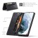 Retro Skin-feel Crazy Horse Texture Horizontal Flip Leather Case m. Holder/Card/Slots/Wallet/RFID f. Galaxy A32 5G (Black)