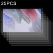 25 PCS 0.33 mm 9H 2.5D Explosion-proof Tempered Glass Film f. Galaxy Tab A7 Lite