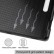 Custer Pattern Pure Color TPU Smart Tablet Holster m. Sleep Function/3-Fold Holder/Pen Slot f. Galaxy Tab S7 Lite (black)