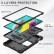 3-Layer PC+Silikon Hülle m. Halterung f. Galaxy Tab S5E o. Umhängegurt