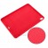 Pure Color Liquid Silicone Shockproof Full Coverage Case f. iPad Air 2022/2020 10.9 (Red)