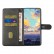 2-Color Cow Texture Horizontal Flip PU Leather Case m.Holder/Card Slot f. Galaxy A22 5G (Black)