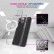 Magsafe Case Simple Magnetic Ring All-inclusive Clear Crystal Acrylic PC +TPU Shockproof Case f. iPhone 13 (Transparent)