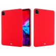 Pure Color Liquid Silicone Shockproof Full Coverage Case f. iPad Pro 11 (2022/2021) (Red)