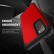 3 in 1 Shockproof PC + Silicone Protective Case f. Galaxy S20 FE (Red)