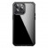 Waterproof Dustproof Shockproof Transparent Acrylic Protective Case f. iPhone 13 Mini (Black)