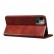 Simple Wax Crazy Horse Texture Horizontal Flip Leather Case m. Card Slots/Wallet f. iPhone 13 Mini (Coffee)