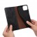 Simple Wax Crazy Horse Texture Horizontal Flip Leather Case m. Card Slots/Wallet f. iPhone 13 Mini (Black)