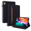 Business Shockproof Horizontal Flip Leather Case m.Holder/Card Slots/Photo Frame/Pen Slot f. iPad Mini 6 (Black)