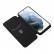 Carbon Fiber Texture Magnetic Horizontal Flip Leather Phone Case f. Galaxy S 22 (Black)