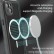 PC + TPU + PET Shockproof Magsafe Waterproof Phone Case f. iPhone 13 Pro (Black)
