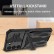 Armor Card PC+TPU Phone Case f. Galaxy S22 Ultra (Black)