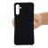 Pure Color Liquid Silicone Phone Case f. Galaxy A13 5G (Black)1
