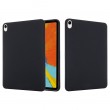 Solid Color Liquid Silicone Dropproof Full Coverage Tablet Case f. iPad mini 6 (Black)