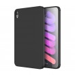 Mutural Silicone Microfiber Tablet Case f. iPad mini 6 (Black)