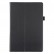 Litchi Texture Solid Color Leather Tablet Case f. Galaxy TAB A8 10.1 (Black)