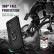 Shockproof TPU + PC Phone Case m. Holder f. Galaxy A13 4G (Black) (nicht f. 5G)