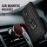 Shockproof TPU + PC Phone Case m. Holder f. Galaxy A73 5G (Black)1