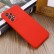 Pure Color Liquid Silicone Shockproof Full Coverage Case f. Galaxy A53 5G (Red)