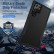 Armor Heavy Duty PC + TPU Phone Case f. Galaxy S22 Ultra 5G (Black)