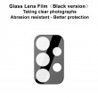 Integrated Rear Camera Lens Tempered Glass Film m. Lens Cap Black Version f. Samsung Galaxy A53 5G1