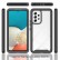 Solid Color Series PC + TPU Phone Case mit PET Film f. Galaxy A53 5G (Black)